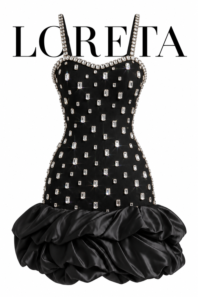 Tutti Frutti Dress (Black)