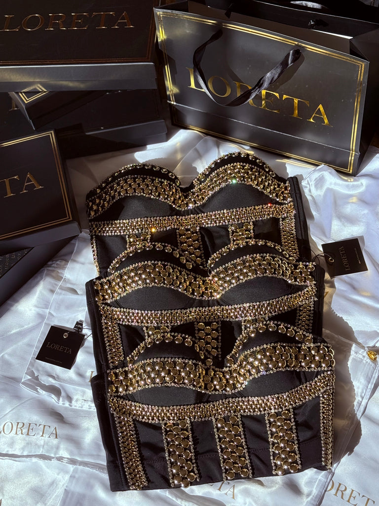 Gilded Gold Bustier