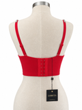 Crimson Rain Crystal Bustier (Red)