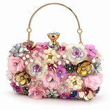 Floral Garden Clutch Bag (Multi Colour)
