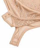 Shay Pearl Bodysuit (Beige/Nude)