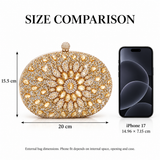 Margot Crystal Clutch (Gold)