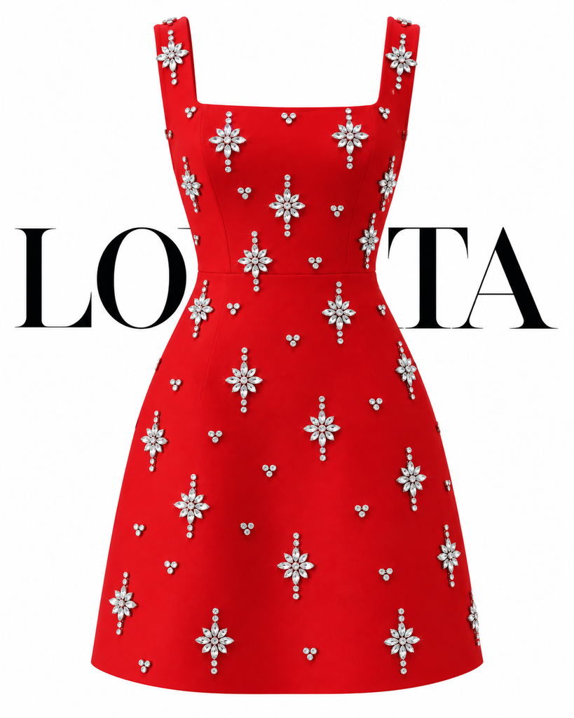 Kiss & Tell Dress (Red)
