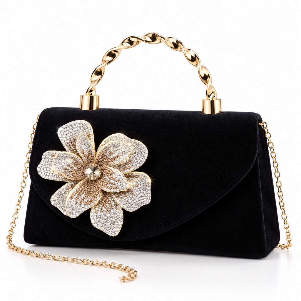 Black Orchid Bag (Yellow Gold)