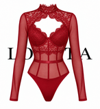 Raven Envy Bodysuit (Red)