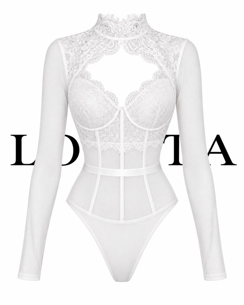 Raven Envy Bodysuit (White)