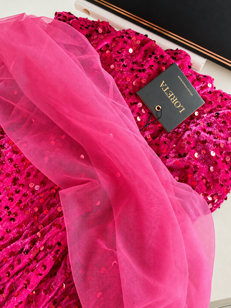 Very Berry Dress (Fuchsia/Magenta)