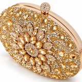Margot Crystal Clutch (Gold)