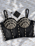 Pearl Desire Corset (Black)