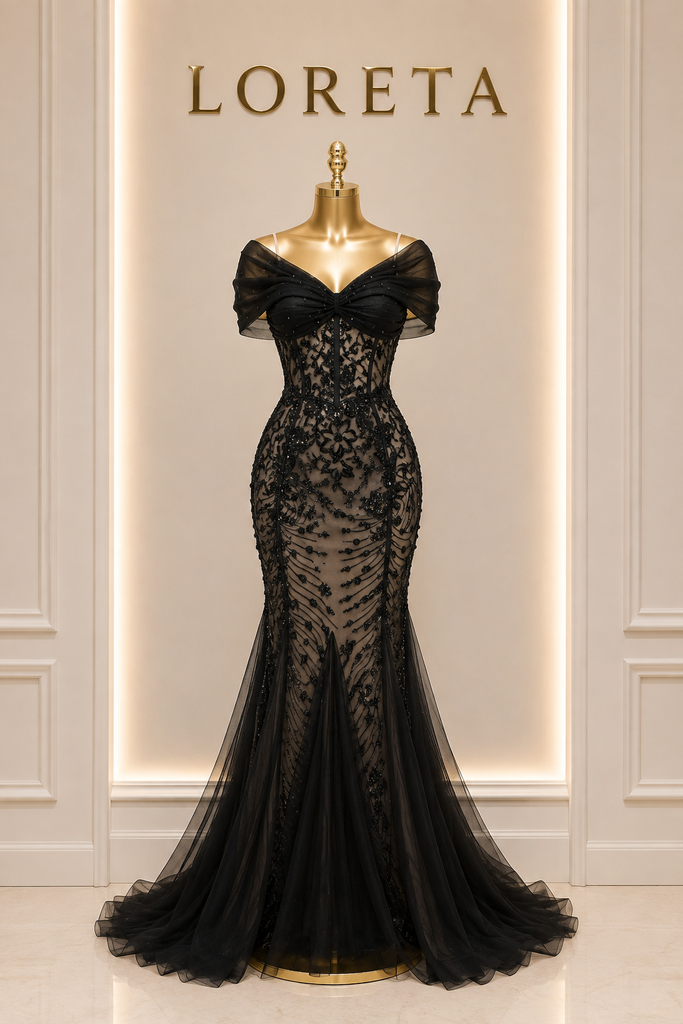 Sharon Gown (Black)