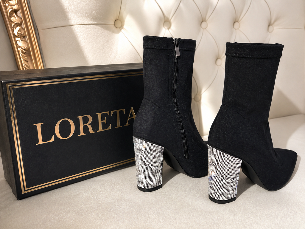 Crystal Skin Tight Boots