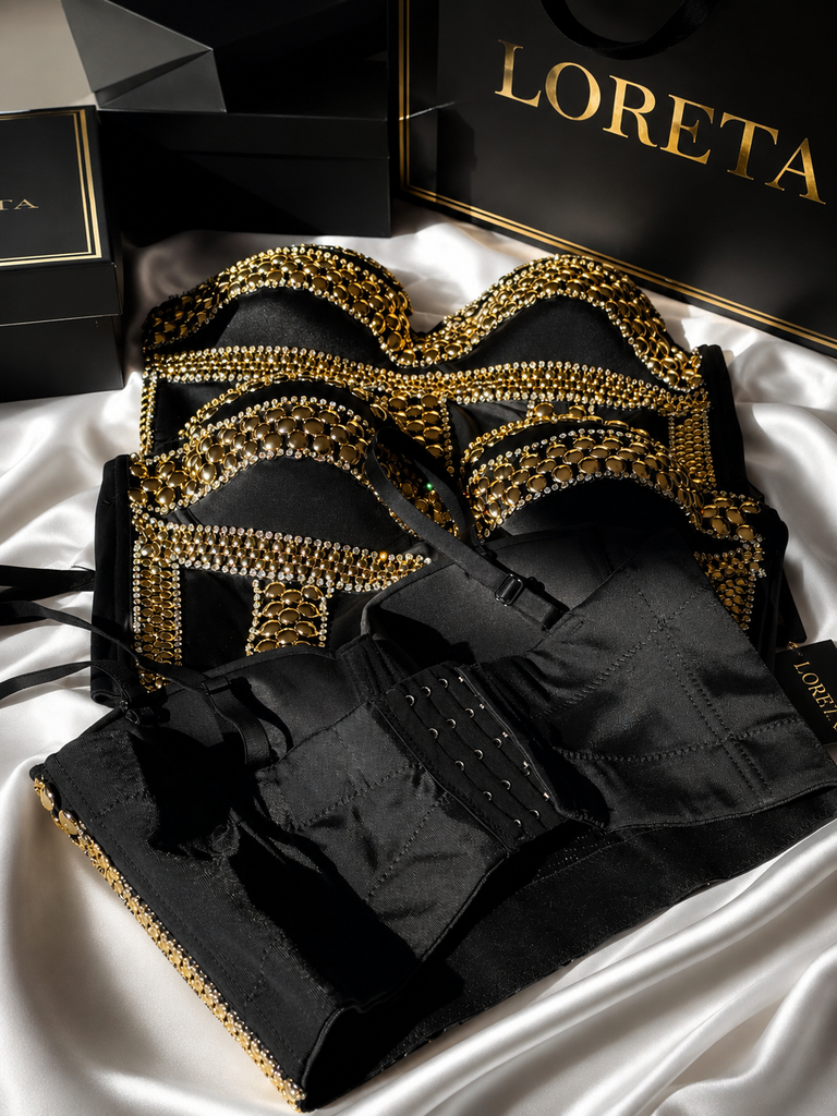 Gilded Gold Bustier