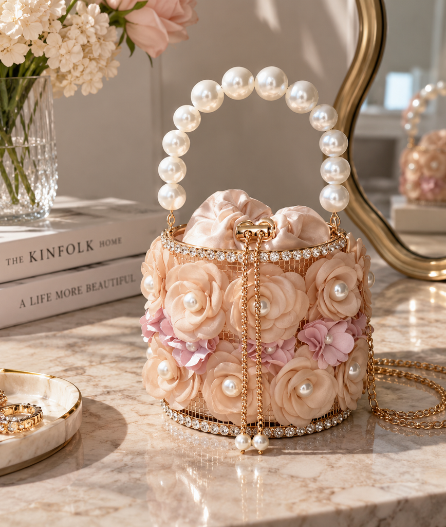 Floral Spring Petal Bag