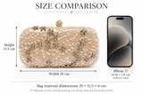 Pearl Obsession Clutch Bag (Pearl/Gold)
