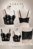 Crystal Fever Corset (Black)