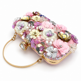 Floral Garden Clutch Bag (Multi Colour)