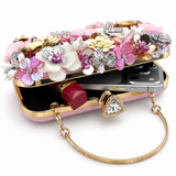 Floral Garden Clutch Bag (Multi Colour)