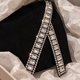 Nine to Wine Dress (Crystal/Black)