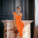 Zandra Dress (Orange)