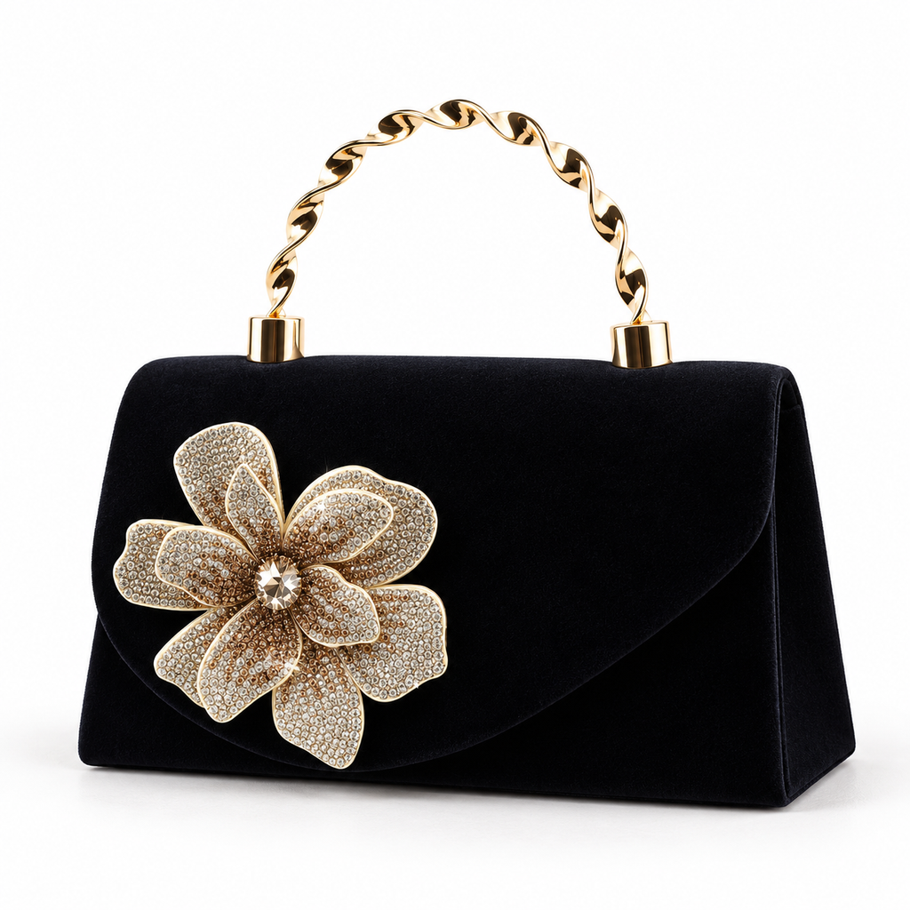 Black Orchid Bag (Yellow Gold)