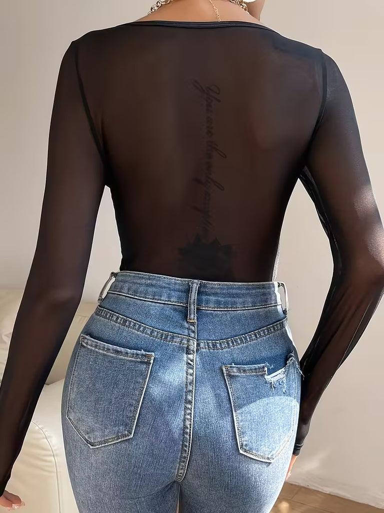 Forbidden Hour Lace Bodysuit