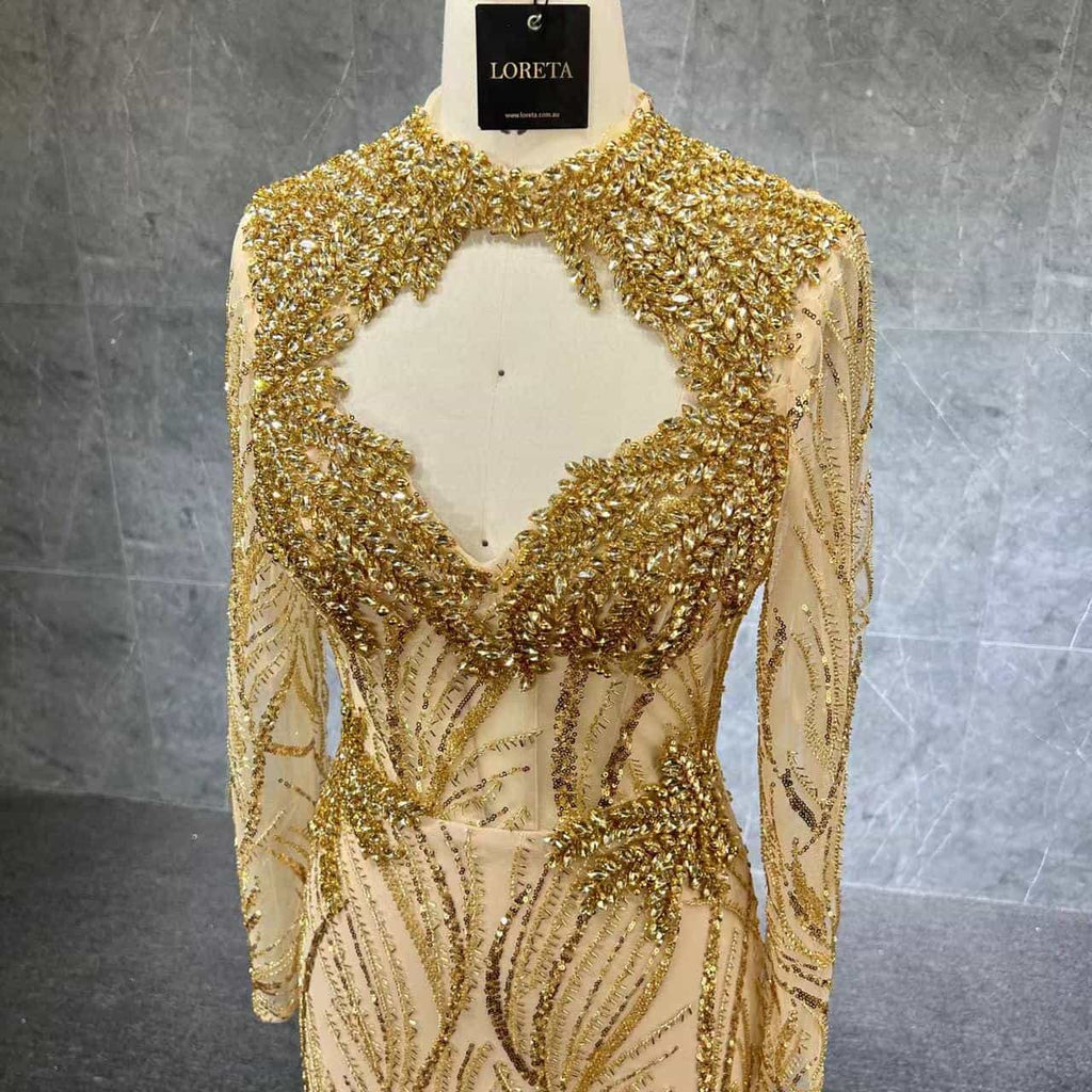Gold Swan Gown