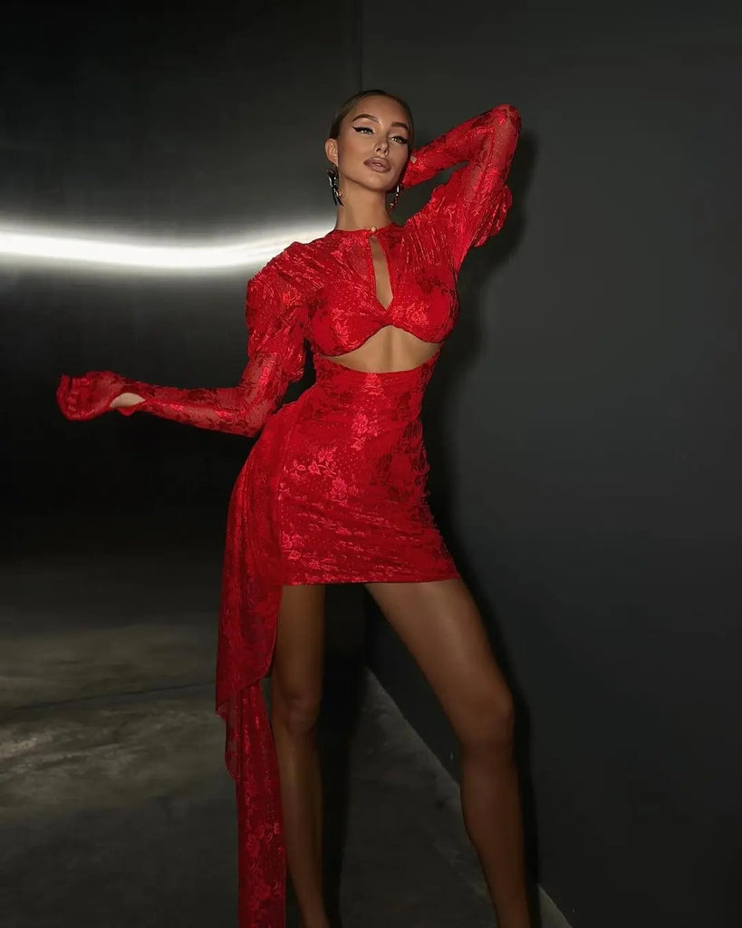 Red Salsa Dress