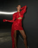 Red Salsa Dress