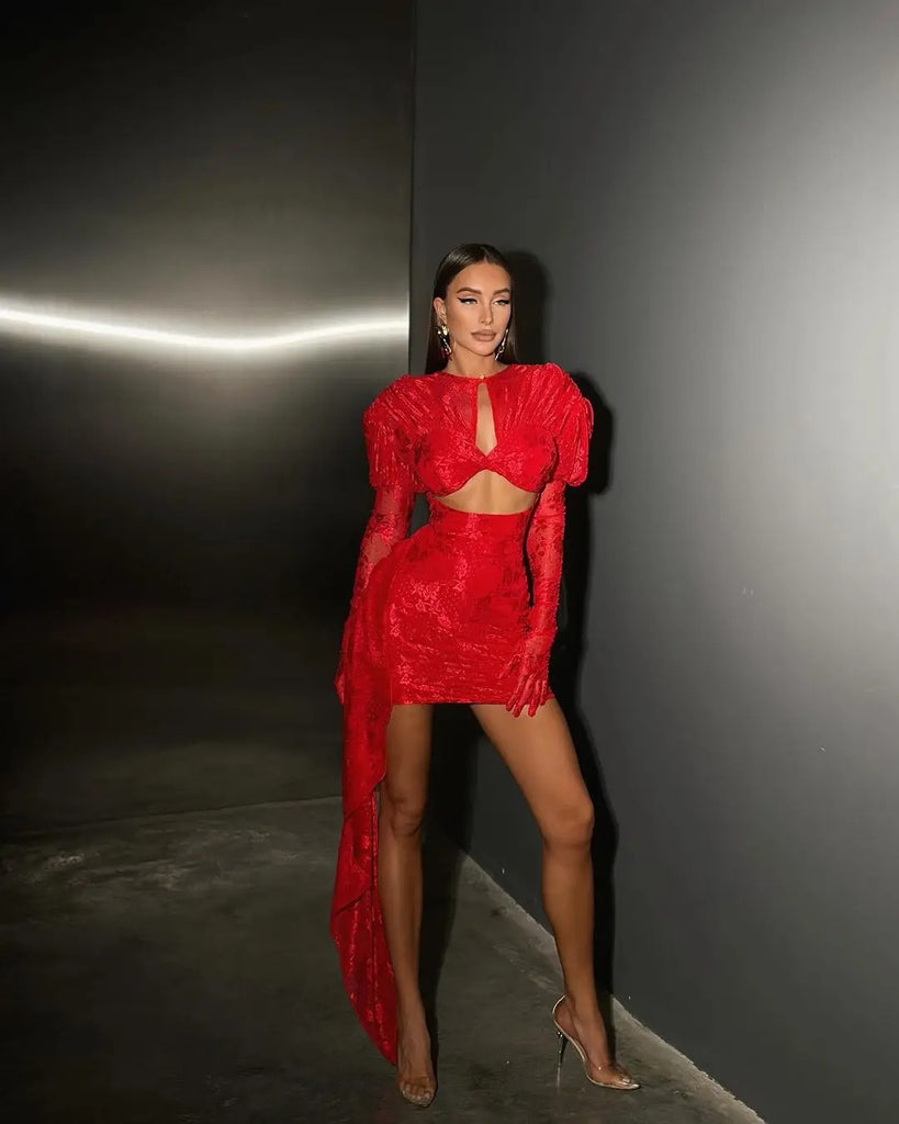 Red Salsa Dress