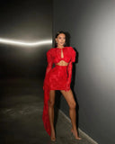 Red Salsa Dress