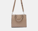 Nine West Chelsay Satchel Bag (Beige)