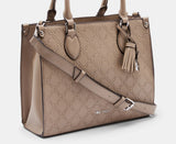 Nine West Chelsay Satchel Bag (Beige)