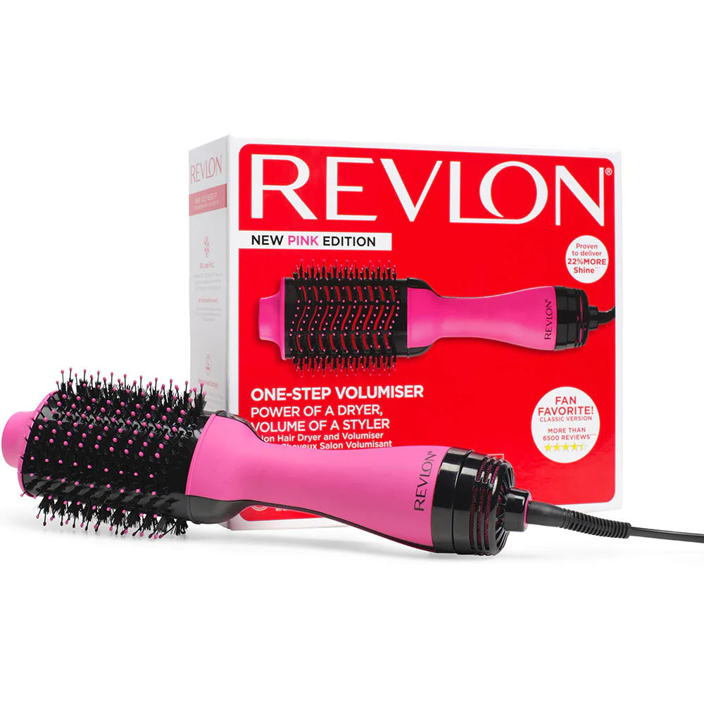 Revlon One-Step Volumiser Original 1.0 Blowout Brush - Pink