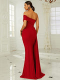 Stella Maxi Dress (Chery Red)