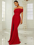 Stella Maxi Dress (Chery Red)