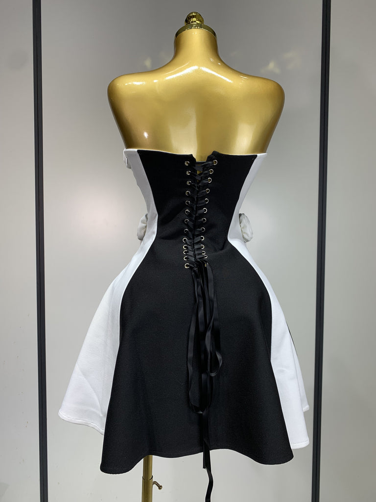 Noir & Blanc Dress
