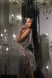 Mercy Crystal Tassel Dress