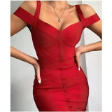 Marsala Red Dress