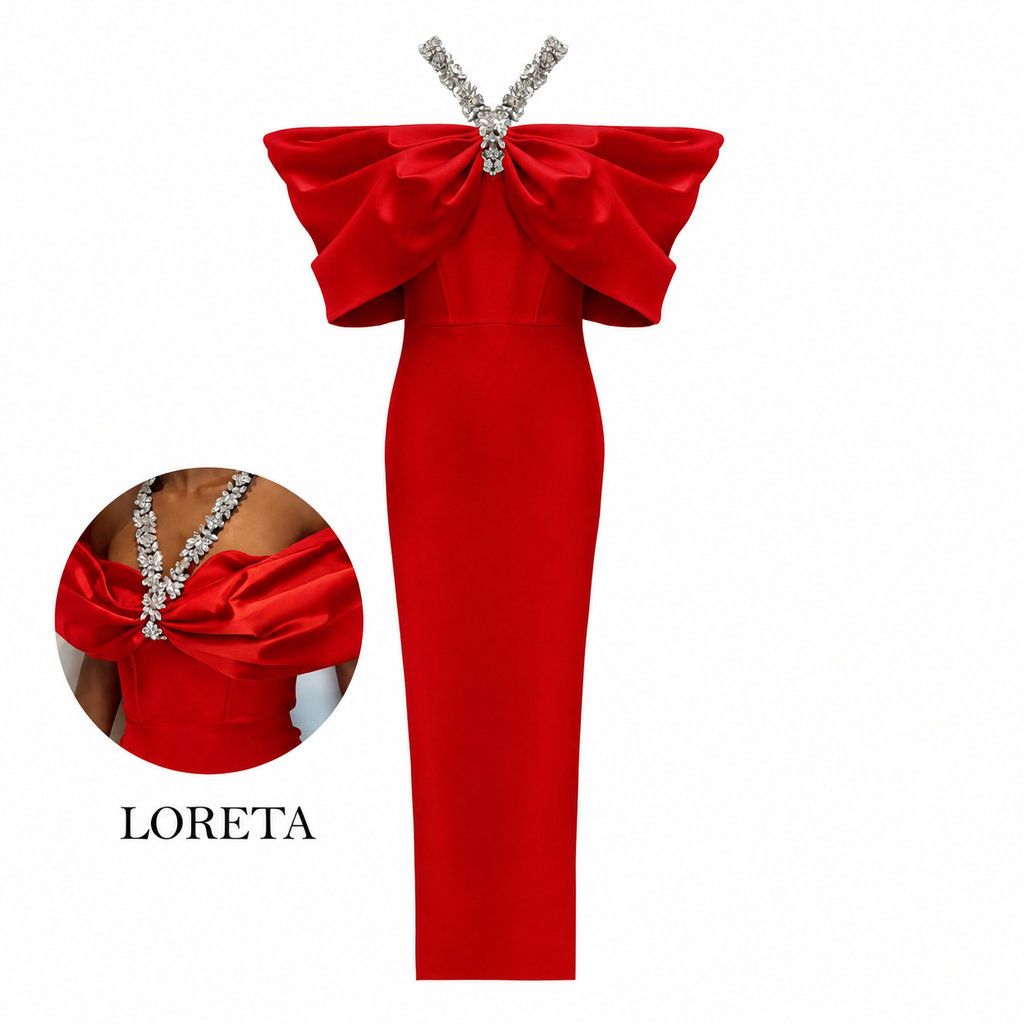 Crystal Harper Dress (Red)