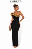 Gold Roses Dress
