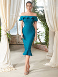 Highest Love Turquoise Bandage Dress