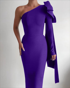 Purple Bow Dress