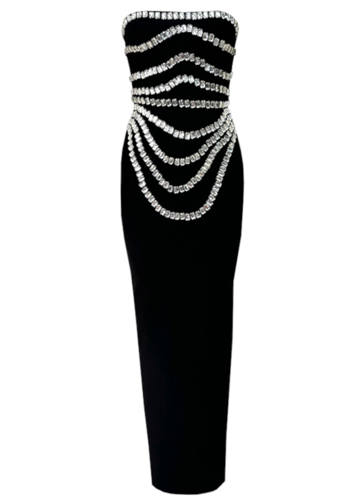 Lana Crystal Dress (Maxi)