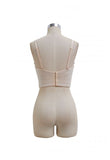 Crystal Fever Corset (Nude/Beige)