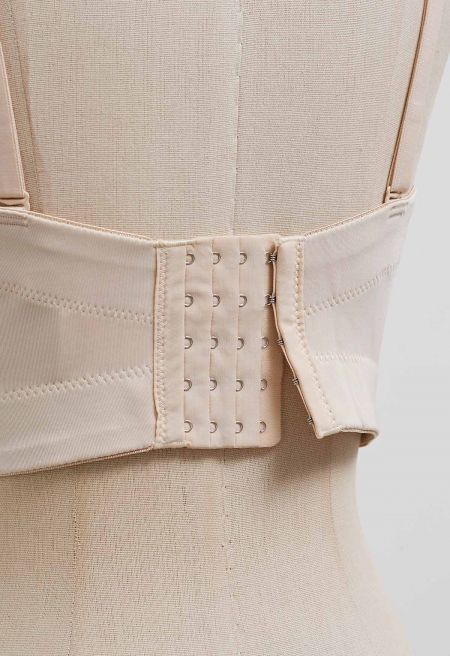 Crystal Fever Corset (Nude/Beige)