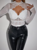 Raven Envy Bodysuit (White)