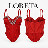 Crystal Passion Corset (Red)