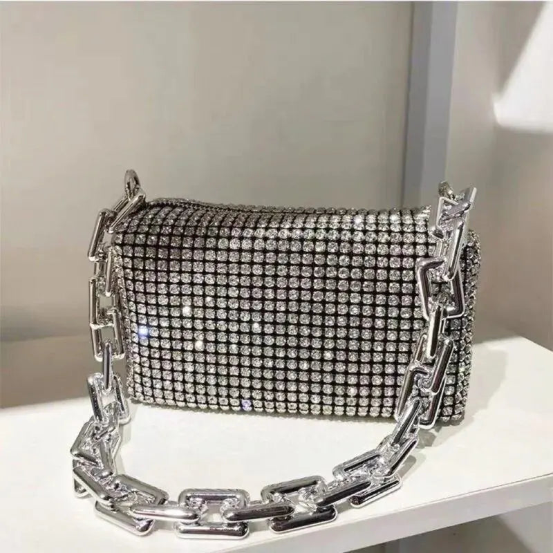 Silver Chain Bag