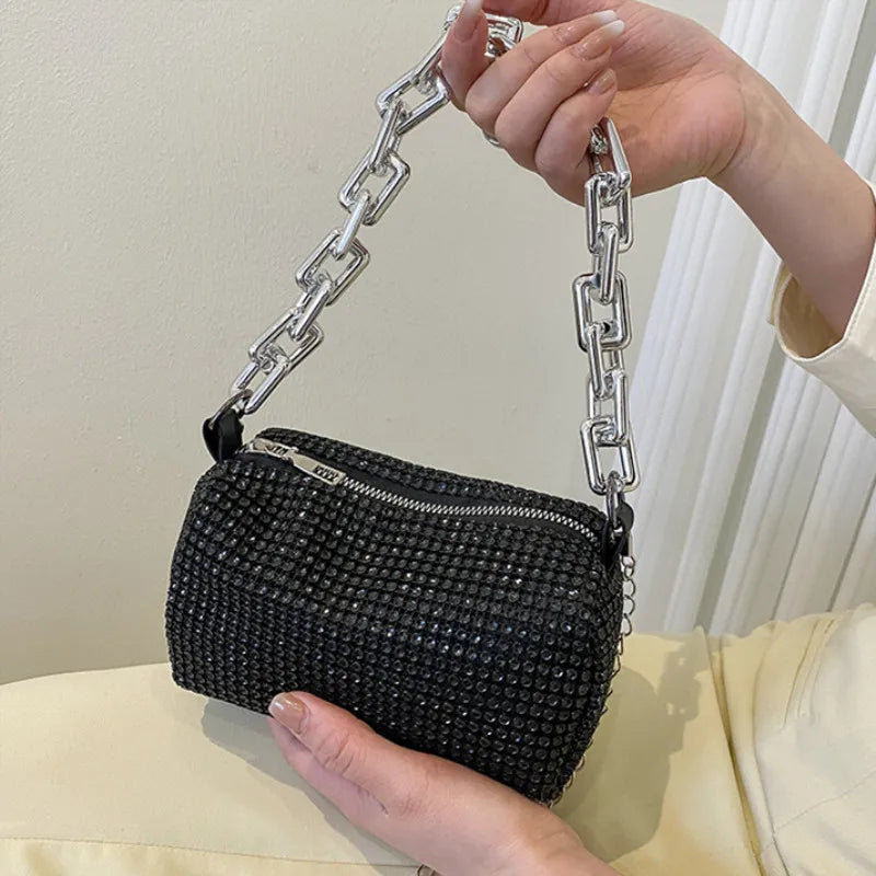 Silver Chain Bag