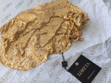 Roman - Gold Mesh Top